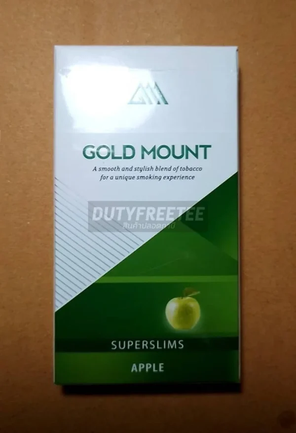 Gold Mount Apple Superslims (มวนเล็ก)